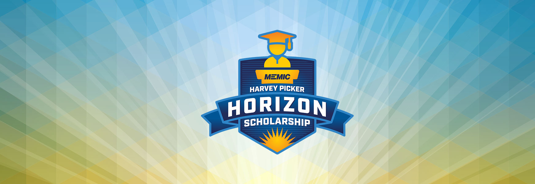 Horizon scholarship logo and graphic header